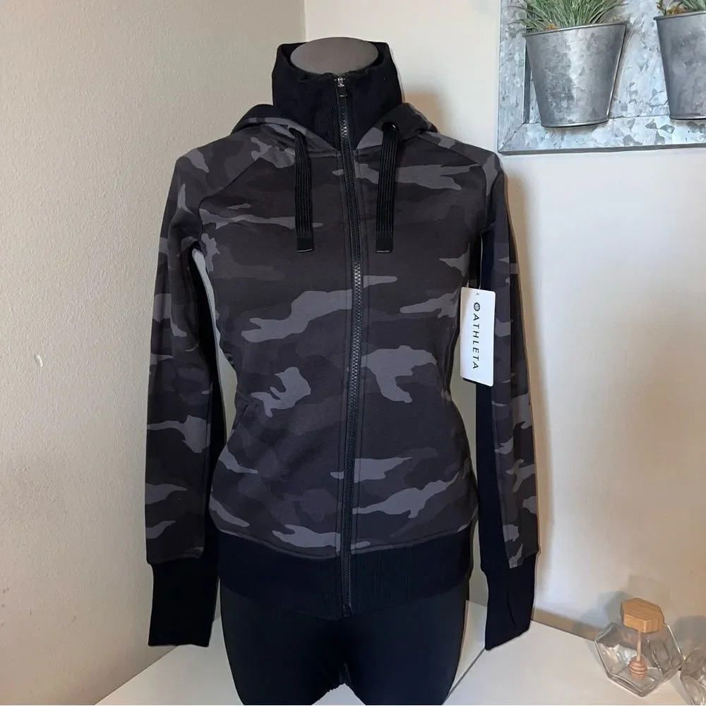 Athleta Triumph Printed Hoodie Size XS